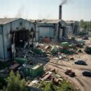 В результате российской атаки повреждены склады «ЭКО Маркет» и «Дунайского агрария»